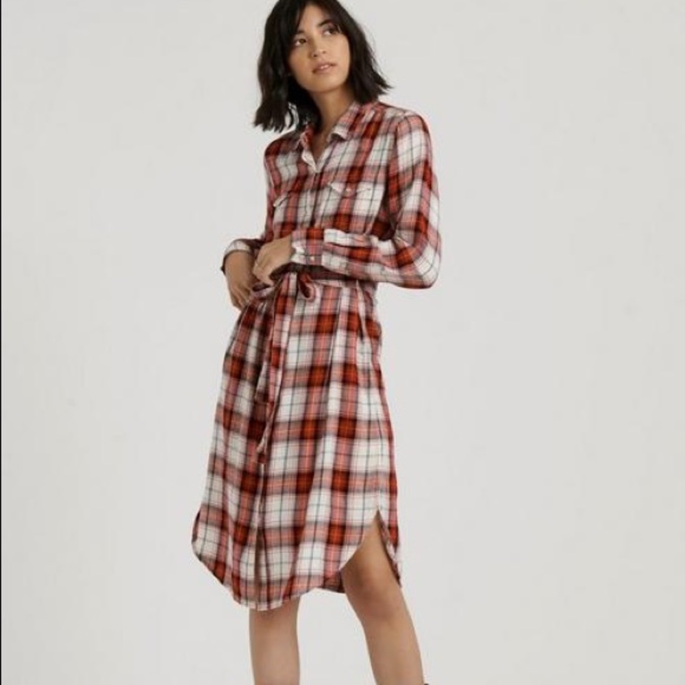 Flannel Dress size XS/TP — lucky brand